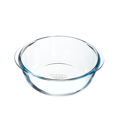 Pyrex Air Fryer Round Dish 1L – Heat-Resistant Glass Bakeware for Healthy Cooking Pyrex Air Fryer Round Dish 1L – Heat-Resistant Glass Bakeware for Healthy Cooking