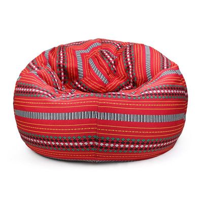 Luxe Decora Majlis Bean Bag | Premium Traditional Arabic Design | Soft Fabric | Filled with Polystyrene Beads | Comfortable Seating | Washable Cover | Kids & Adult Sizes (X-Large)