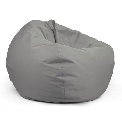 Jumbble Warper Outdoor Bean Bag | Water-Repellent Fabric | Comfortable Indoor & Outdoor Seating | Durable & Lightweight | Easy to Clean | Kids & Adults (Light Grey, Kids-XS)