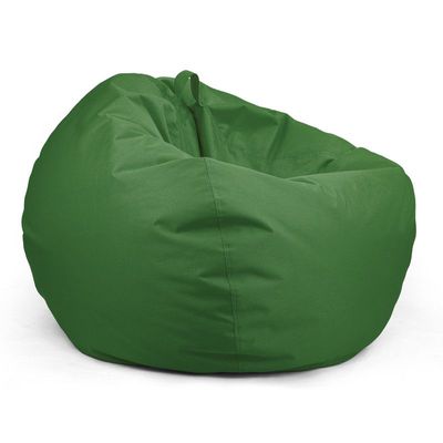 Jumbble Warper Outdoor Bean Bag | Water-Repellent Fabric | Comfortable Indoor & Outdoor Seating | Durable & Lightweight | Easy to Clean | Kids & Adults (Dark Green, Large)