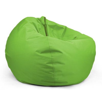 Jumbble Warper Outdoor Bean Bag | Water-Repellent Fabric | Comfortable Indoor & Outdoor Seating | Durable & Lightweight | Easy to Clean | Kids & Adults (Light Green, Large)