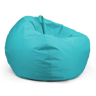Jumbble Warper Outdoor Bean Bag | Water-Repellent Fabric | Comfortable Indoor & Outdoor Seating | Durable & Lightweight | Easy to Clean | Kids & Adults (Light Blue, Large)