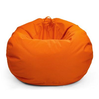 Jumbble Warper Outdoor Bean Bag | Water-Repellent Fabric | Comfortable Indoor & Outdoor Seating | Durable & Lightweight | Easy to Clean | Kids & Adults (Orange, X-Large)