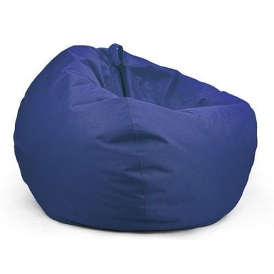 Jumbble Warper Outdoor Bean Bag | Water-Repellent Fabric | Comfortable Indoor & Outdoor Seating | Durable & Lightweight | Easy to Clean | Kids & Adults (Dark Blue, X-Large)