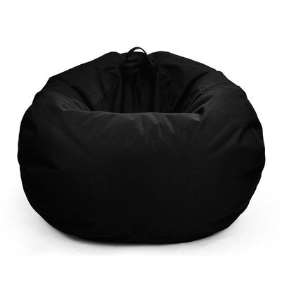 Jumbble Warper Outdoor Bean Bag | Water-Repellent Fabric | Comfortable Indoor & Outdoor Seating | Durable & Lightweight | Easy to Clean | Kids & Adults (Black, XX-Large)