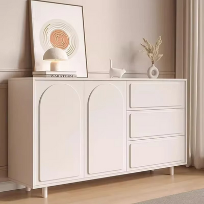 Luxury Corner Cabinets Sideboard Organizer Jewelry Vanity Designer Living Room Cabinets Drawers,OFF-White