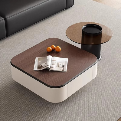 Beauty Design Coffee Table Luxury Nordic Premium Display Coffee Tables Modern, Brown & Cream