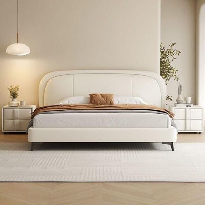 Aurora Minimalist Upholstered Bed frame