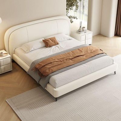 Aurora Minimalist Upholstered Bed frame