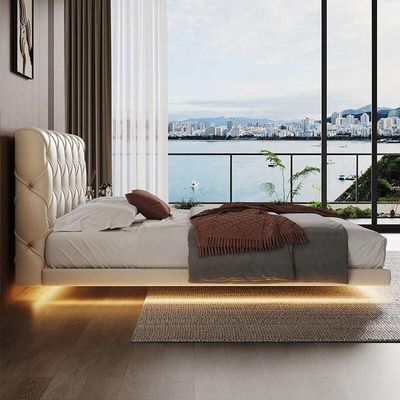 Royal Tufted Platform Bed Frame