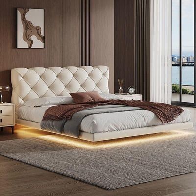 Royal Tufted Platform Bed Frame