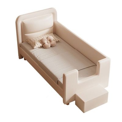 Wood bed boy baby cot with guard