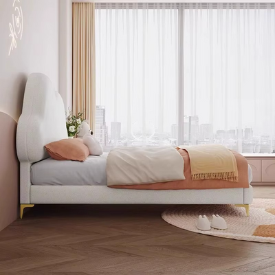 Designer Cream Small Family Bed Girls Kid Kawaii
