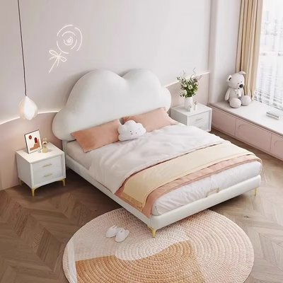 Designer Cream Small Family Bed Girls Kid Kawaii