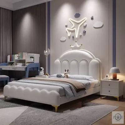 Cloud Style Children Bed Frame