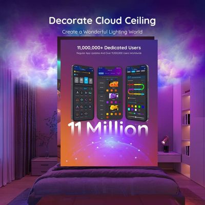 Govee RGBIC LED Strip Lights, DIY Multiple Colors, Color Changing LED Lights Music Sync, Indoor, 65.6ft (H617E)