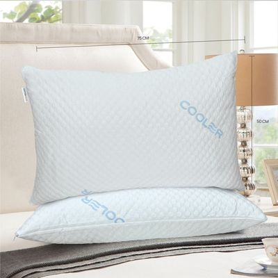 Breathable Coolant Pillow Protector 100% Waterproof Standard Size 50x75cm,White 