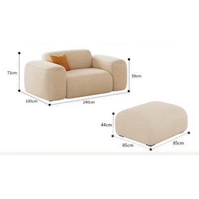 Multifunctional Relaxing Living Room Sofas Replica Gaming Nordic Accent Living Room Sofas Armchair