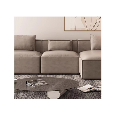 Fabric Sofa – Apartment Size Living Room Sofa, Compact & Comfortable