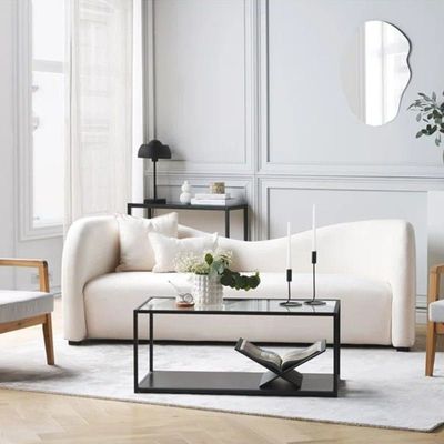 Halsted 3-Seater L-Shape Sofa White Halsted 3-Seater L-Shape Sofa White