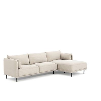 Montecarlo 3-Seater L-Shape Sofa Cream Montecarlo 3-Seater L-Shape Sofa Cream