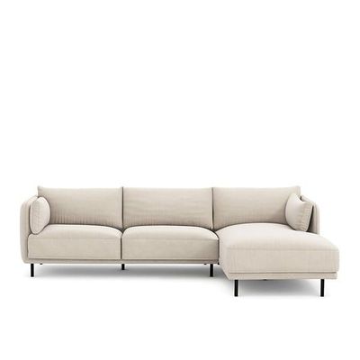 Montecarlo 3-Seater L-Shape Sofa Cream Montecarlo 3-Seater L-Shape Sofa Cream