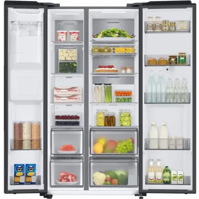 Samsung Family Hub Side By Side Refrigerator 591 Liters RS6HA8891B1