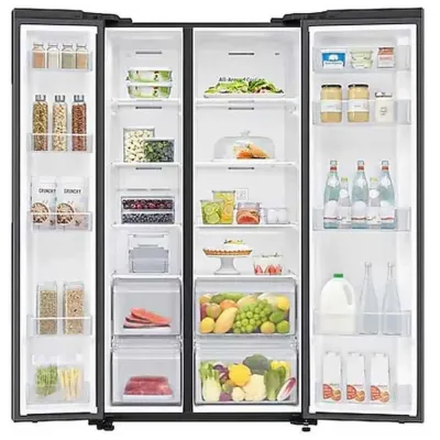 Samsung Side By Side Refrigerator 680 Liters RS62R5001B4