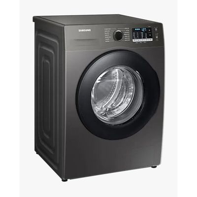 Samsung 9 Kg Front Loading Washing Machine 1400 RPM With Eco Bubble Silver - WW90TA046AX- International Version