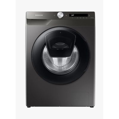 Samsung 9 Kg Front Load Washer with AI Control 1400 RPM With Eco bubble 15 Quick Wash Silver - WW90T554DAN - International Version