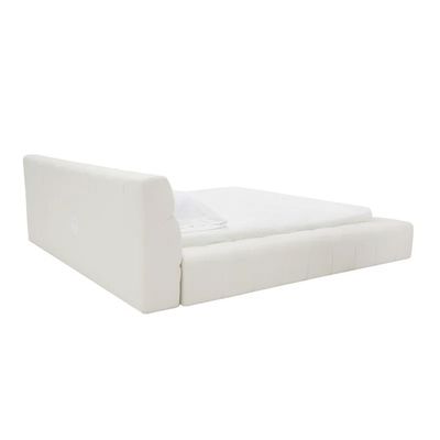 Casilda Cloud Bed Queen size in White