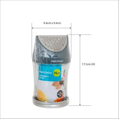 Fresh Choice 2 Way Grater Jar Set