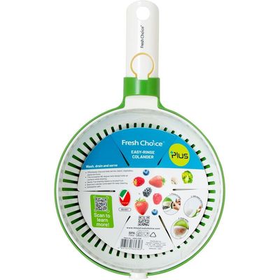 Fresh Choice Easy-Rinse Colander