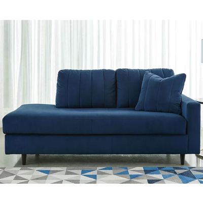 Terrazzo Corner Chaise Lounge | L56xW175xH50 - Navy Blue