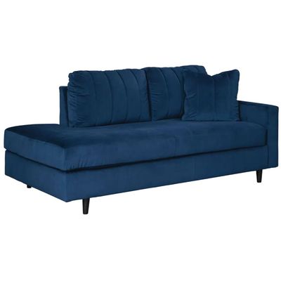 Terrazzo Corner Chaise Lounge | L56xW175xH50 - Navy Blue