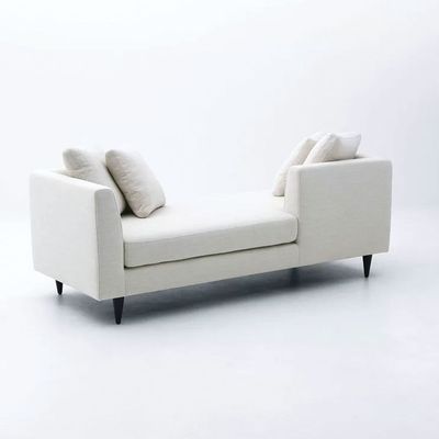 Corvi Double End Chaise Lounge | L81xW198xH81 - White