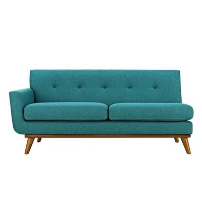 Engage Left-Arm Loveseat | L89xW170xH85 - Teal
