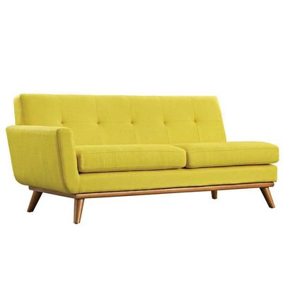 Engage Left-Arm Loveseat | L89xW170xH85 - Yellow