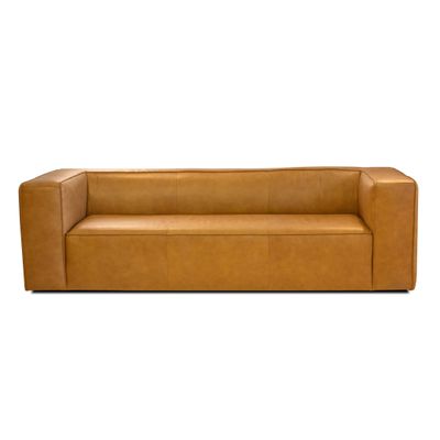 Amerson Leather Sofa | L102xW140xH68 - Brown