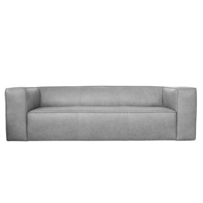 Amerson Leather Sofa | L102xW140xH68 - Grey