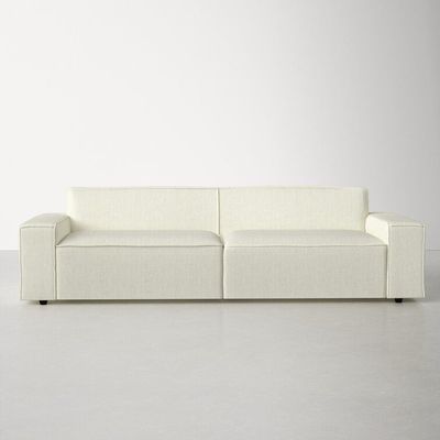 Marlon Square Arm Sofa | L90xW245xH67 - Cream