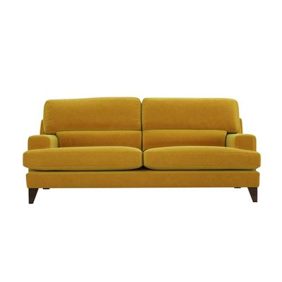 Romilly 4 Seater Fabric Sofa | L100xW220xH94 - Yellow