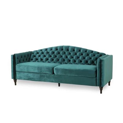 Riggs Square Arm Sofa | L88xW213xH84 - Green