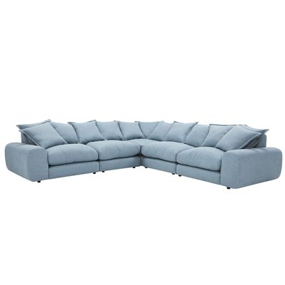 Alison Modular Corner Sofa | L113xW325xH83 - SkyBlue