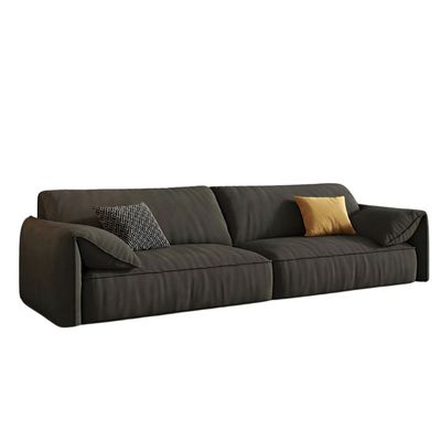 Alexander Comfort Extra Long Sofa in Black