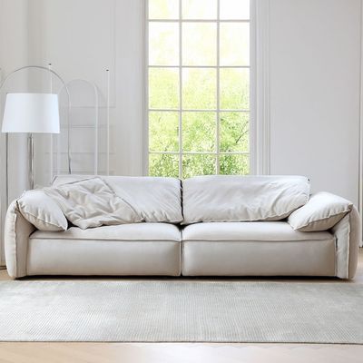 Elegance Leather Sofa Set