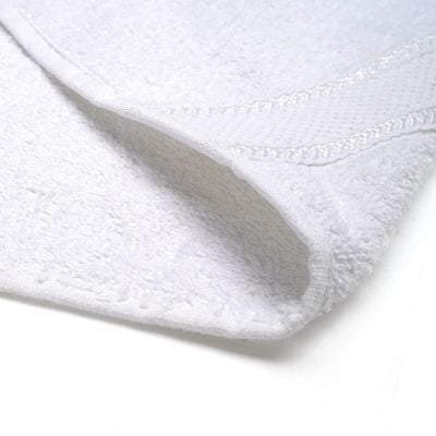 Bath Towel White 70 X 140 Cm 100% Cotton 500 Gsm Set Of 01 - Art-Bt009