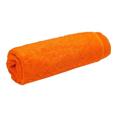 Bath Towel Orange 70 X 140 Cm 100% Cotton 550 Gsm Set Of 01 - Art-Btd003
