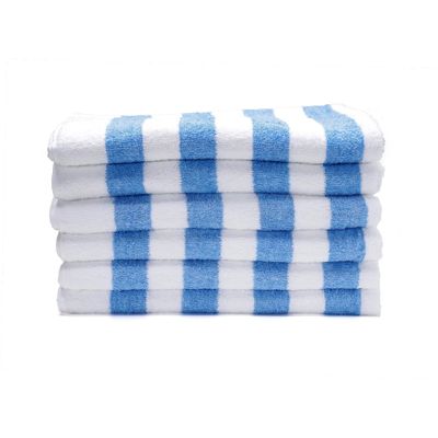 Bath Towel Light Blue 70 X 140 Cm 100% Cotton 550 Gsm Set Of 01