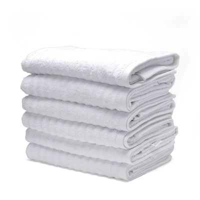 Bath Towel White 70 X 140 Cm 100% Cotton 500 Gsm Set Of 01